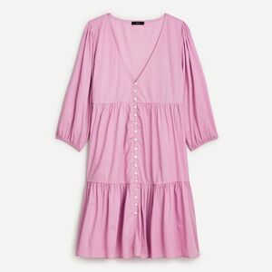 J. Crew Button-front 100% Cotton Pink Beach Dress Cover Up Women’s 2X Plus Size